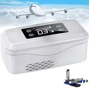 Portable Mini Insulin Cooler Box for Medication, Electric Smart Fridge Cooler Bag Thermostat USB Suitable for Travel/Interferon/Drug Storage
