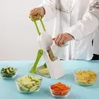 Vegetable Chopper Potatoes Slicer Strips Slices Dice Kitchen Vegetable Slicer