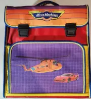 MICRO MACHINES 1990 ITALY GiG BACKPACK w/ COMPLETE MARKERS & TAG - JOESCURIOS