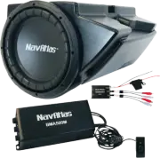 Navatlas 10" Under Dash Subwoofer Kit NRZ10BPK