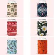 Neoprene Stubby Holder Can Cooler One pc -Set#8