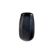 Linen House Indiana Black 22cm Glass Vase Home/Living Room/Tabletop Decor BLK