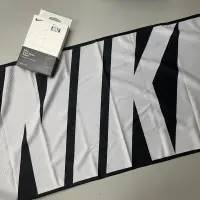 在飛比找蝦皮購物優惠-Nike 毛巾 Cool Down Towel  黑 白 涼