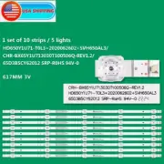 New LED Backlight For Hisense 65R6G 65R6E4 65A6G HE65A7G 65A52F 65E3G SVH650AL3
