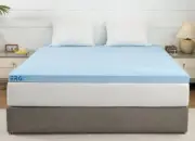 ERGO 3" Cooling Twin Mattress Topper Memory High Density Foam NEW SEALED