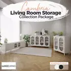 Living Room Storage Collection – Modern Shelves, Cabinets & Storage Package