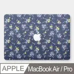 藍紫小花 MACBOOK AIR / PRO 防刮保護殼