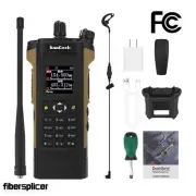 HAMGEEK APX-8000 12W Dual Band Radio VHF UHF Walkie Talkie Duplex Mode+Earphone