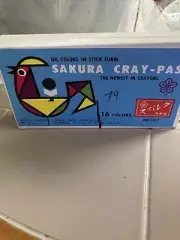 Vintage Sanford Sakura Crayola Cray-Pas Oil Pastels Art Oil Colors Artist Japan