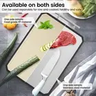 Meat Cutting Board Easy to Clean Double Sided Cutting Board for Cooking faprq