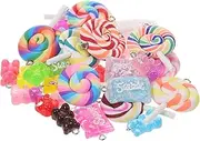 [TEHAUX] Craft Your Style Resin Bear Charm Lollipop Pendants for Keychain Making