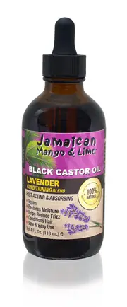 Jamaican Mango & Lime Black Castor Oil Lavender 118mL (4oz)