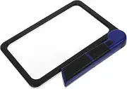 TOKIDNY Handheld LED Lighted Magnifier Tool Foldable Magnifying for Reading Crafting and Detailed Work for Seniors and Low Vision Users Durable and Versatile