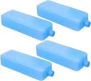 4pcs Box Energy Saving Ice Packs for Freezer Quick Cooling Portable Cooler Packs for Lunch Bags Travel Breastmilk Storage Compact Design for Efficient Cooling