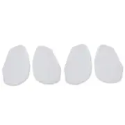 2x 2 Pairs Airplus Gel Ball-of-Foot Forefoot Cushions Clear Pads One Size
