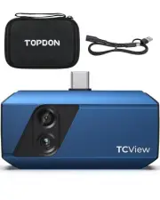 TOPDON TC001 Plus Thermal Camera for Android, 512 x 384 Super Resolution (with 1