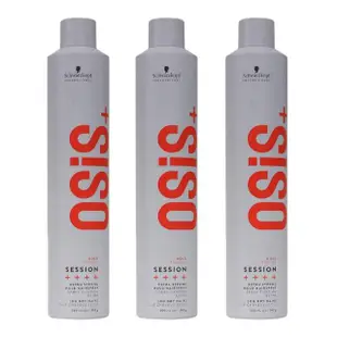 【Schwarzkopf 施華蔻】OSIS黑炫風3號定型霧500mlX3入(平輸品/黑旋風)