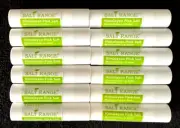 12pk HIMALAYAN PINK SALT RANGE KIWI FRUIT HYDRATING SOOTHING LIP BALM CHAPSTICK