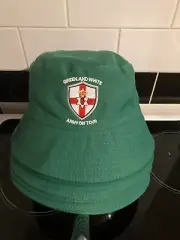 Northern Ireland bucket hat green and white army