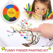 Unbrand Funny Finger Painting Kit Finger Drawing Toys Kid's Finger Paints Educational H