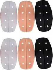 [Wendy Mall] 3 Pairs Bra Strap Cushions Holder Silicone Anti-Slip Shoulder Protectors Pads for Pain-Relief and Relieve Pressure