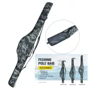 Portable Folding Fishing Pole Bag 1.2/1.4/1.6m Fishing Rods Reel Protective Case