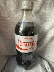 Share A Coke with James 2025 Personalized Gift Coca Cola Bottle 20oz Diet Coke