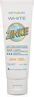Key Sun White Zinke SPF 30+ Sunscreen Cream 50 g