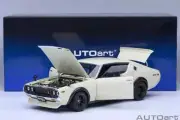 Autoart Nissan Skyline 2000 GT-R (KPGC110) Tuned version (WHITE) 1:18*New!
