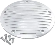 PRO-ONE PERF.MFG. 203860 Millennium Derby Cover - Ball Milled - Chrome