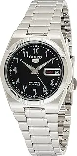[SEIKO] 5 Automatic Black Dial Stainless Steel Men's Watch SNK063J5