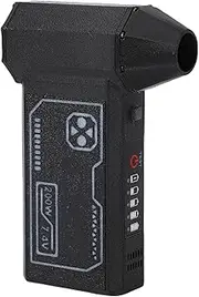 130000RPM Electric Air Duster, Powerful Fan Rechargeable Cordless 4000mAh Blower Gun, 3 Speed Mini Brushless, Multi Purpose Air Blower, Rasy to Use Indoors and Outdoors