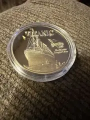 “TITANIC” “White Star Line” RMS Titanic Cruise Ship Collectible Amazing Coin