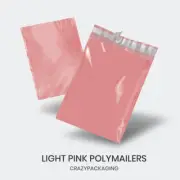 1000x 3 Sizes Pink Poly Mailer Satchel Courier Self Sealing Shipping Post Bags