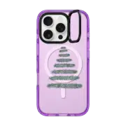 iPhone 16 Pro Impact Ring Stand Case MagSafe Compatible O CHRISTMAS TREE
