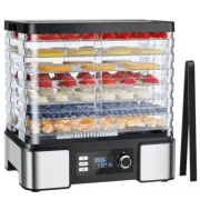 Food Dehydrator Machine Dryer for Jerky: Stainless Steel Dehydrator for Fruit He