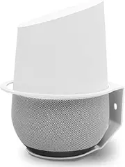 Google Home Wall Mount, ALLICAVER Sturdy Metal Made Mount Stand Holder for Google Home.(White)