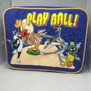Looney Tunes lunch box vtg Thermos lunchbox 1994 Play Ball Yosimite Tweety Bugs