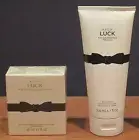 Avon Luck Perfume 1.7oz Eau De Parfum & 6.7oz Body Lotion Set $42 NIB