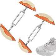 [Ungtyb] Shoe Widener Stretcher, Adjustable Shoe Expander, High Heel Stretcher with Compact and Travel Friendly Design for Heels, Flats, Sneakers, or Boots, 4.33x2.17 Inches