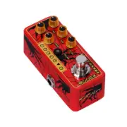 Rarest China only Mooer 8 hands Red-Chen Lei Tang Dynasty Signature preamp pedal