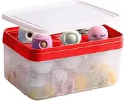 Silicone Ice Cream Molds,Ice Cream Maker with Lid and Container - Reusable Mould, Double Layer Container for Kitchen Travel Picnic School Refrigerator Home