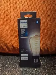 Philips Hue White Ambiance E26 40Watt Bluetooth Light Bulb