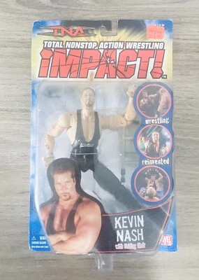 2006 NWA TNA Impact Marvel Kevin Nash Deluxe Wrestling Figure WWF WWE Damagedbox