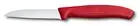 New Victorinox Classic Paring Knife Wavy Edge Drop Point 8cm - Red