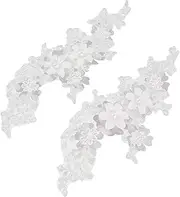 CIMAXIC 10pcs Flower Embroidery Appliques for DIY Clothing Hand Sewing Patches for Personalizing Fashion Covering and Adding Unique Decor to Outfits