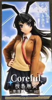 Rascal Does Not Dream of Bunny Girl Senpai Coreful Figure - Mai Sakurajima (S...