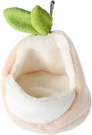 Totority Adorable Mini Pet Nest Warm Sleep House for Hamsters Guinea Pigs Cotton Slipper Handheld Cozy