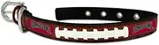 NCAA South Carolina Fighting Gamecocks Classic Leather Football Collar, Small