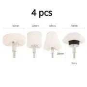 4Pcs Car Polishing Cone Buffing Cloth Wheel Pad Wool Waxing Polish Buffing Pad P